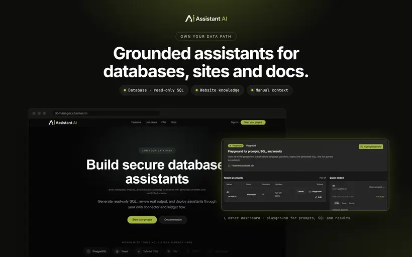 Preview of AssistantAI