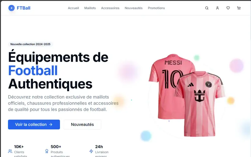 Preview of FTBall Store